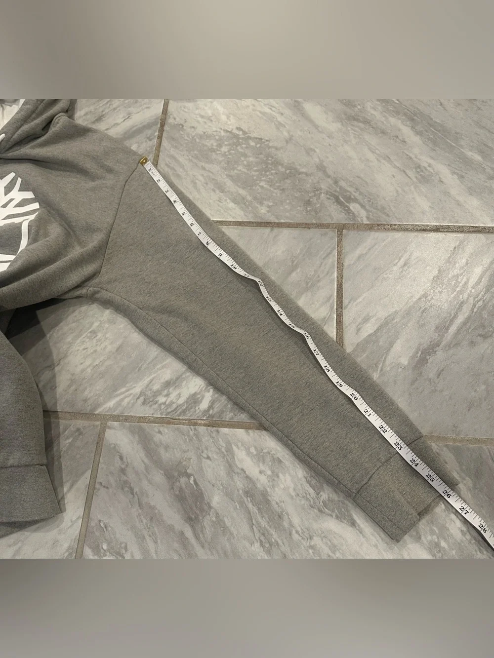 Timberland Mens Gray Pullover Hooded Sweater Size XL Regular Fit